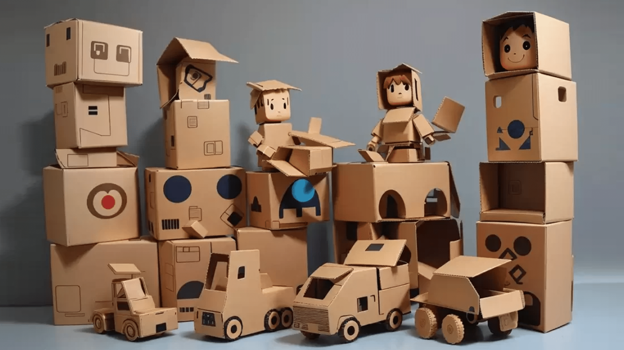 Artesanato com Papelão