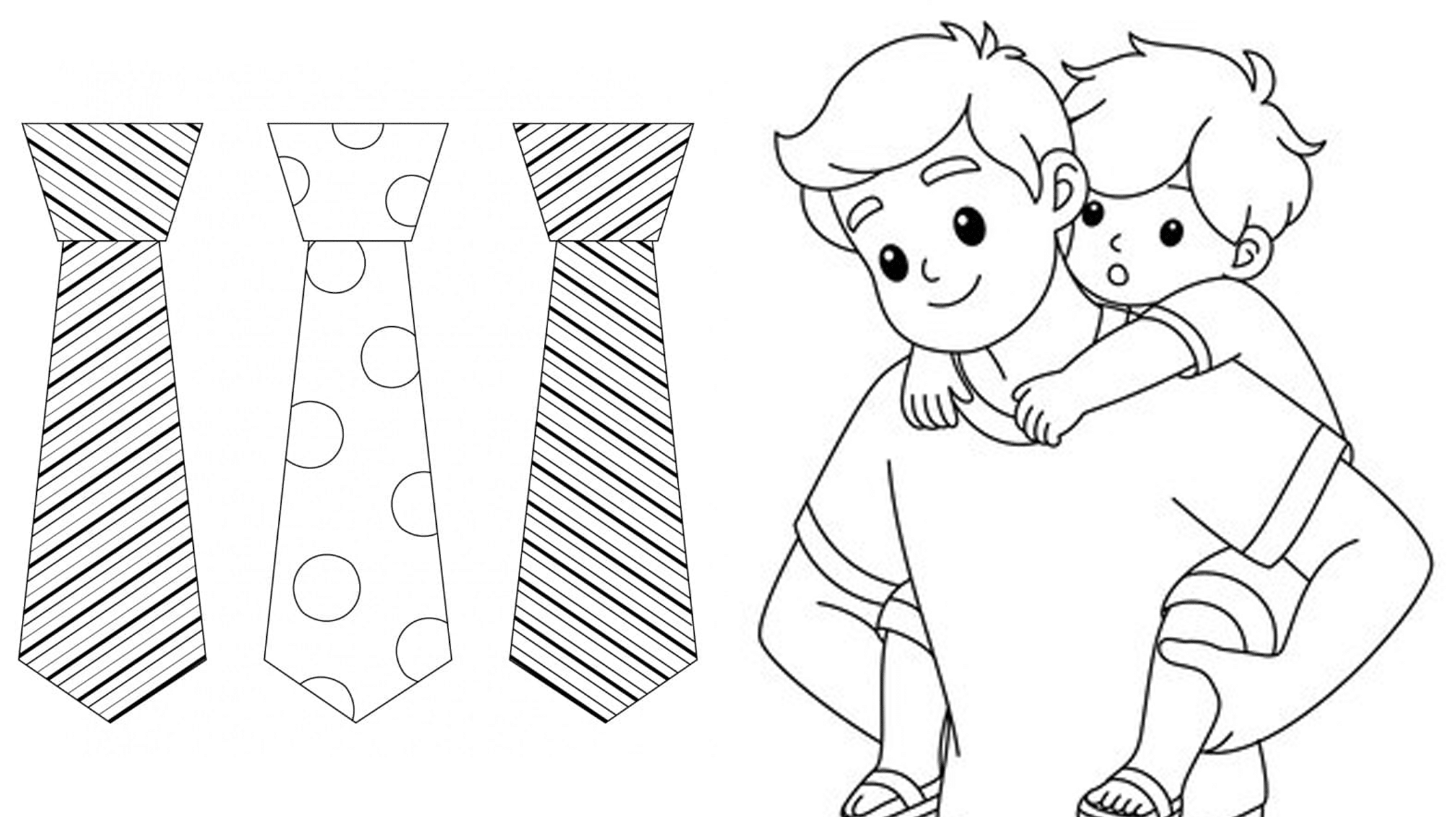Desenhos para Pintar do Dia dos Pais: Ideias Criativas para Imprimir, Pintar e Celebrar