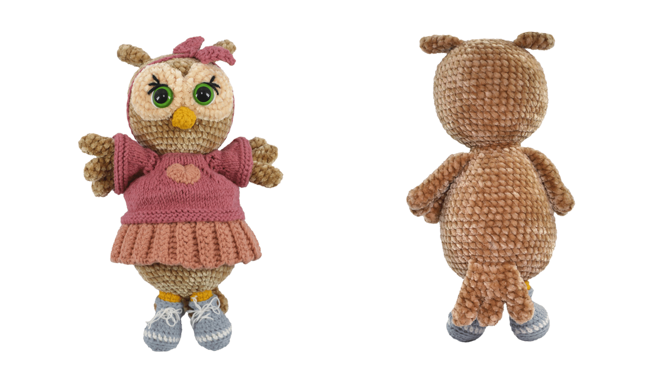 Amigurumi de Crochê: Coruja Bella – Um Encanto em Fios