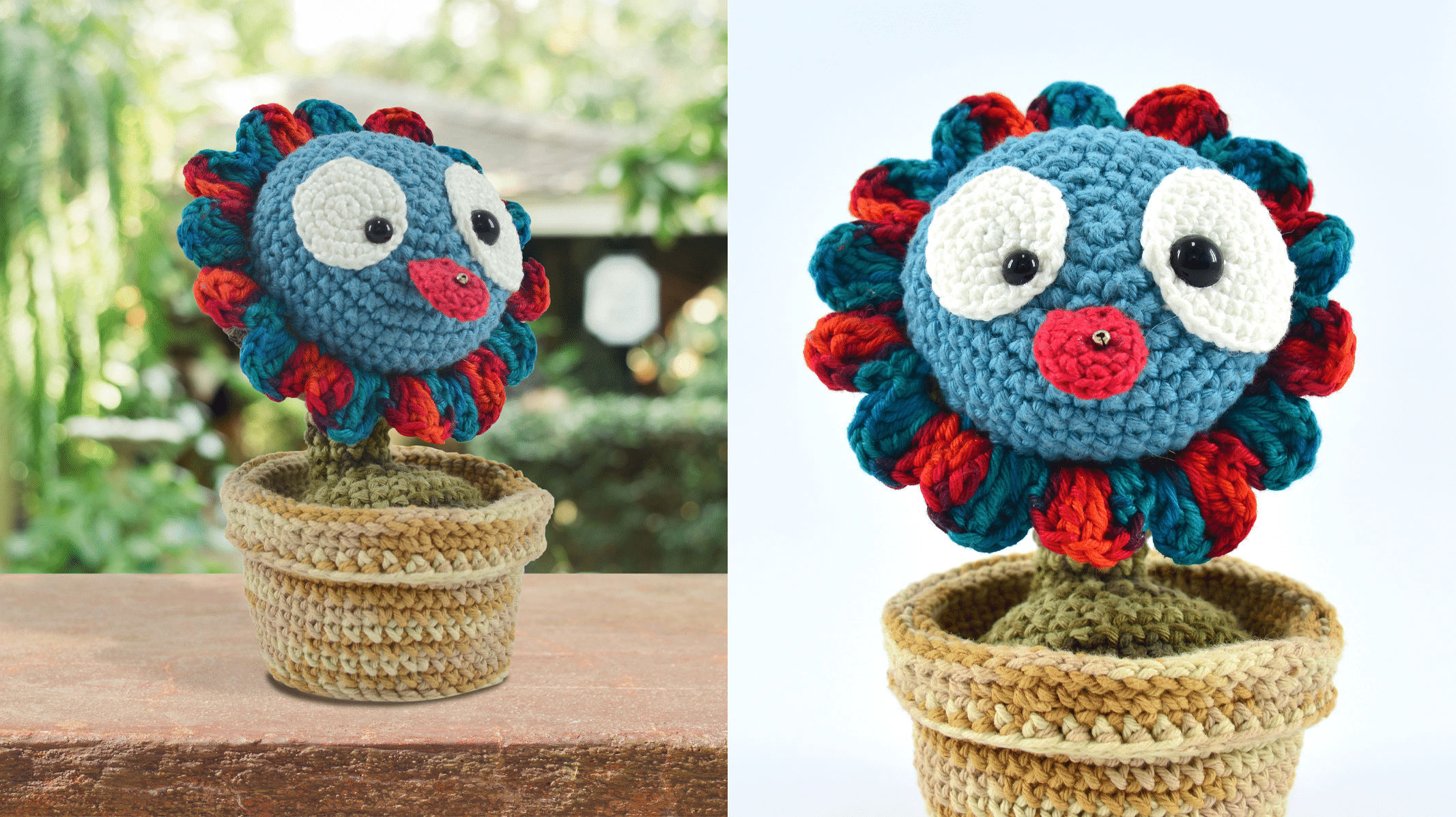 Receita Amigurumi de Crochê Flor Bláa: Beleza e Delicadeza em Cada Ponto