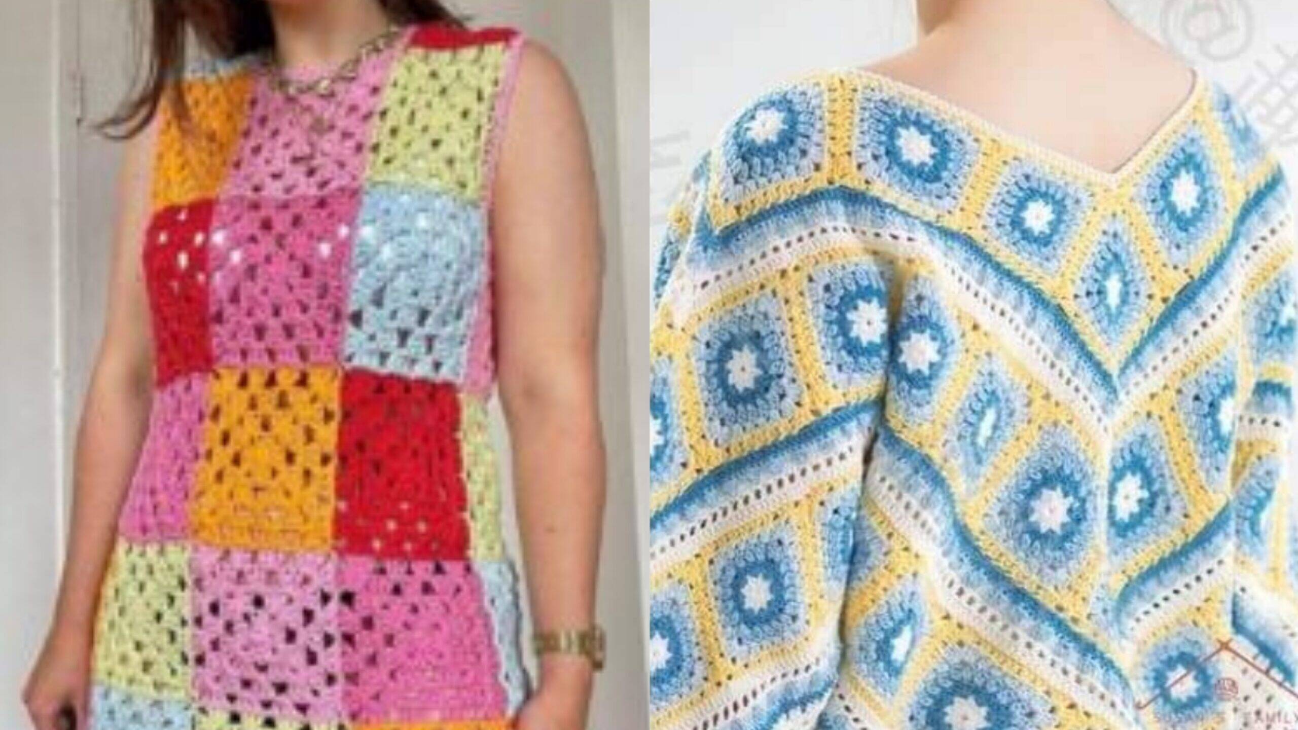 Quadradinhos de Crochê: A Tendência Artesanal que está Conquistando o Mundo da Moda