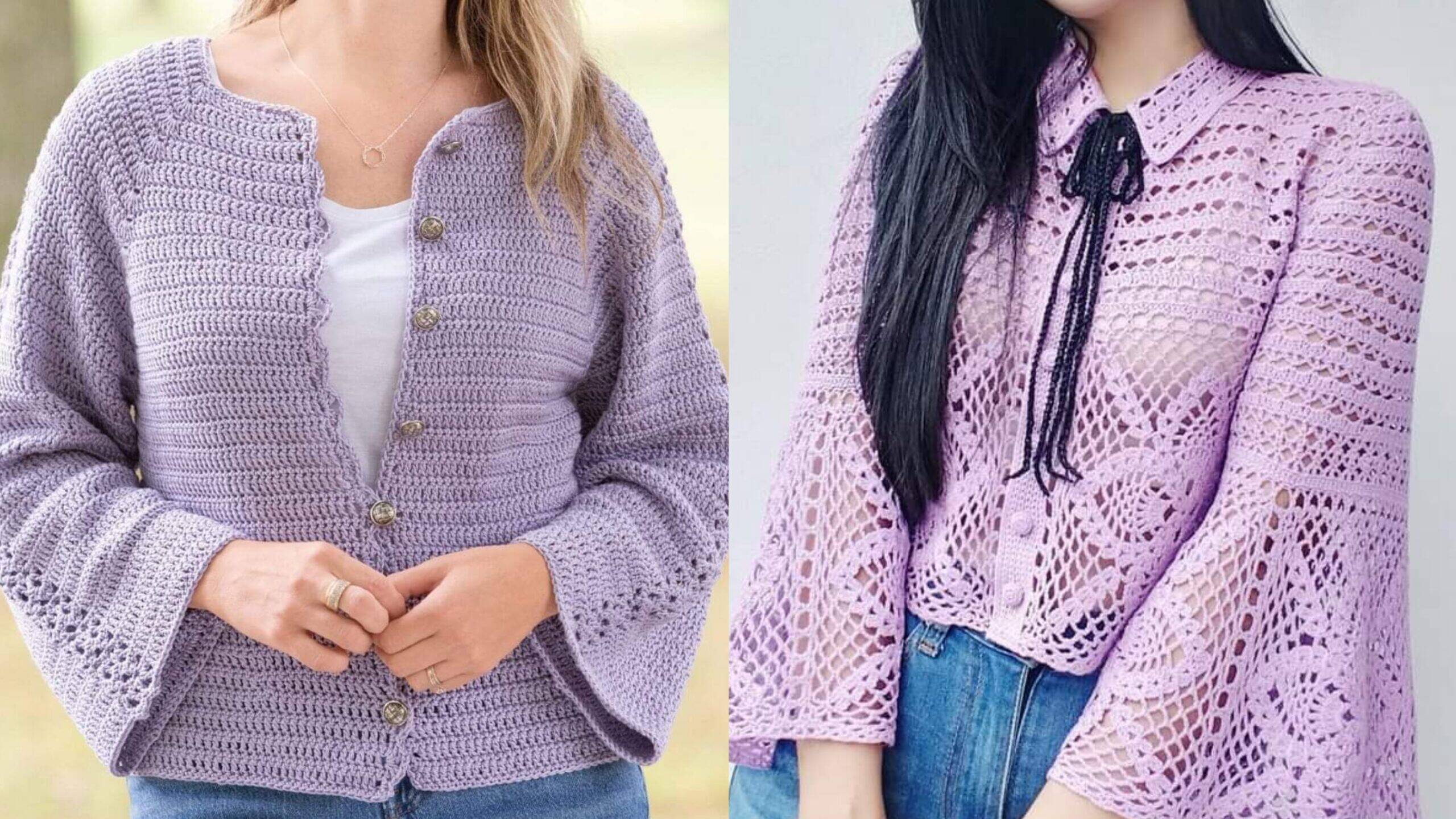 Blusas de Crochê Abertas: Peças Versáteis para Um Guarda-Roupa Sofisticado