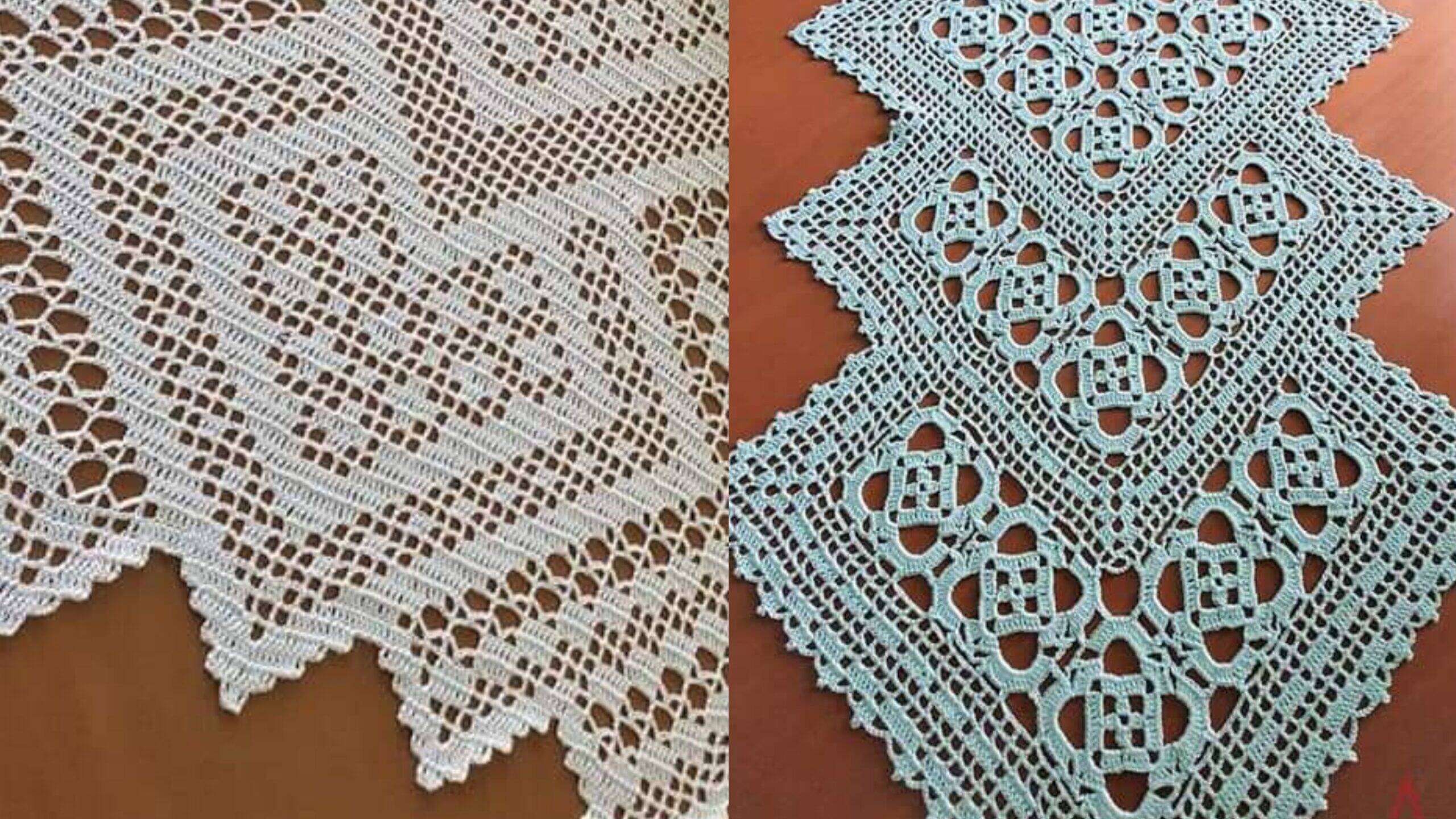 Caminhos de Mesa em Crochê: Elegância e Delicadeza para a Decoração