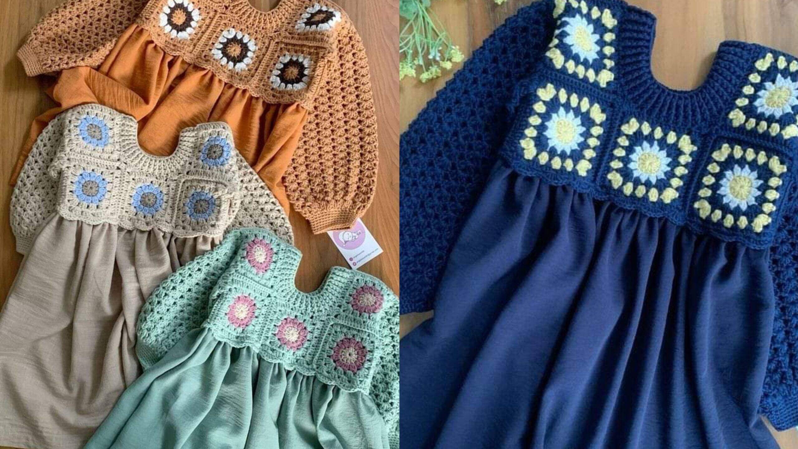 Criando Charme: Vestidinhos de Crochê Infantil com Gráficos Detalhados