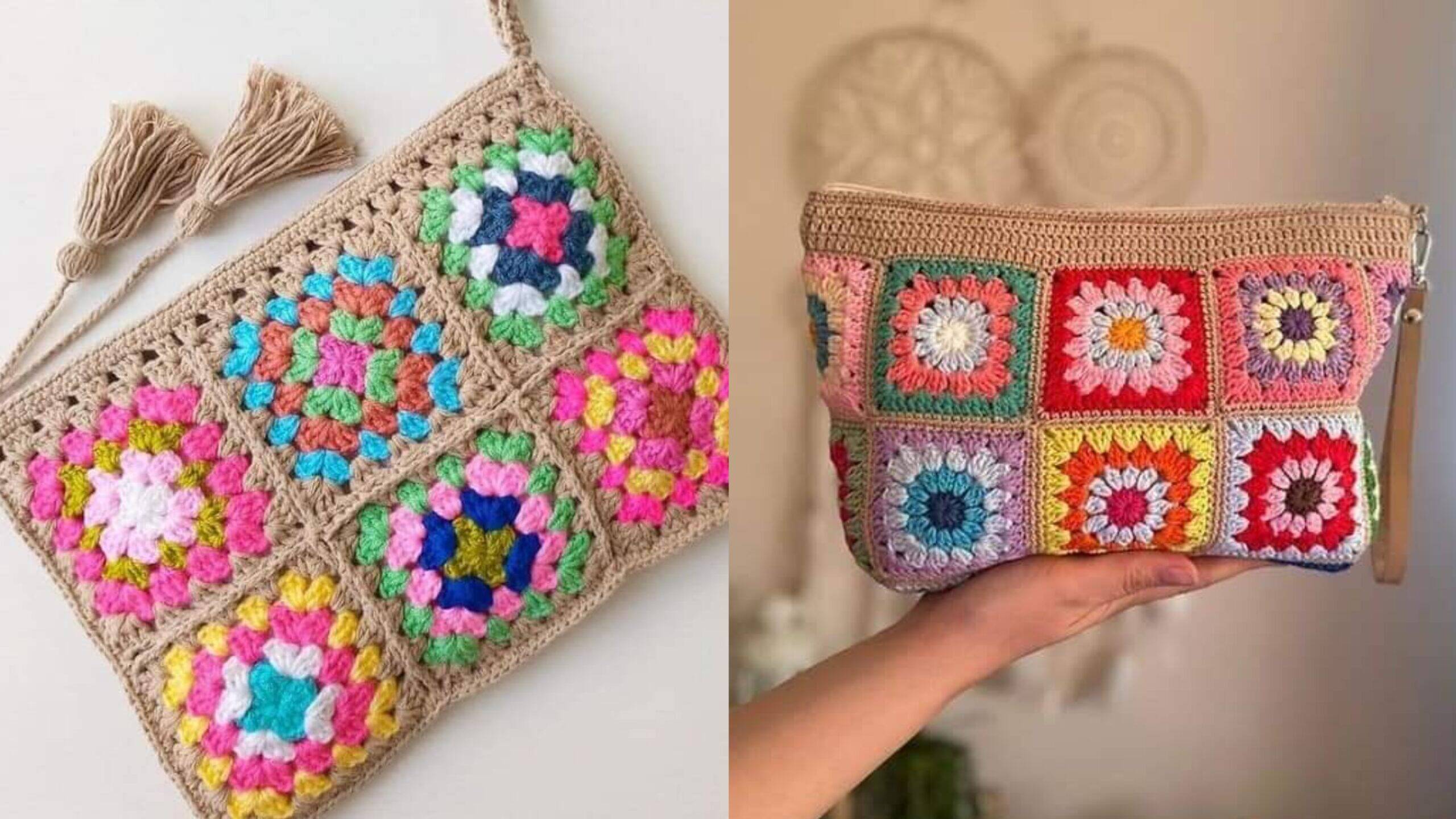 DIY Carteiras de Crochê: Como Fazer Quadradinhos Incríveis em Poucos Passos
