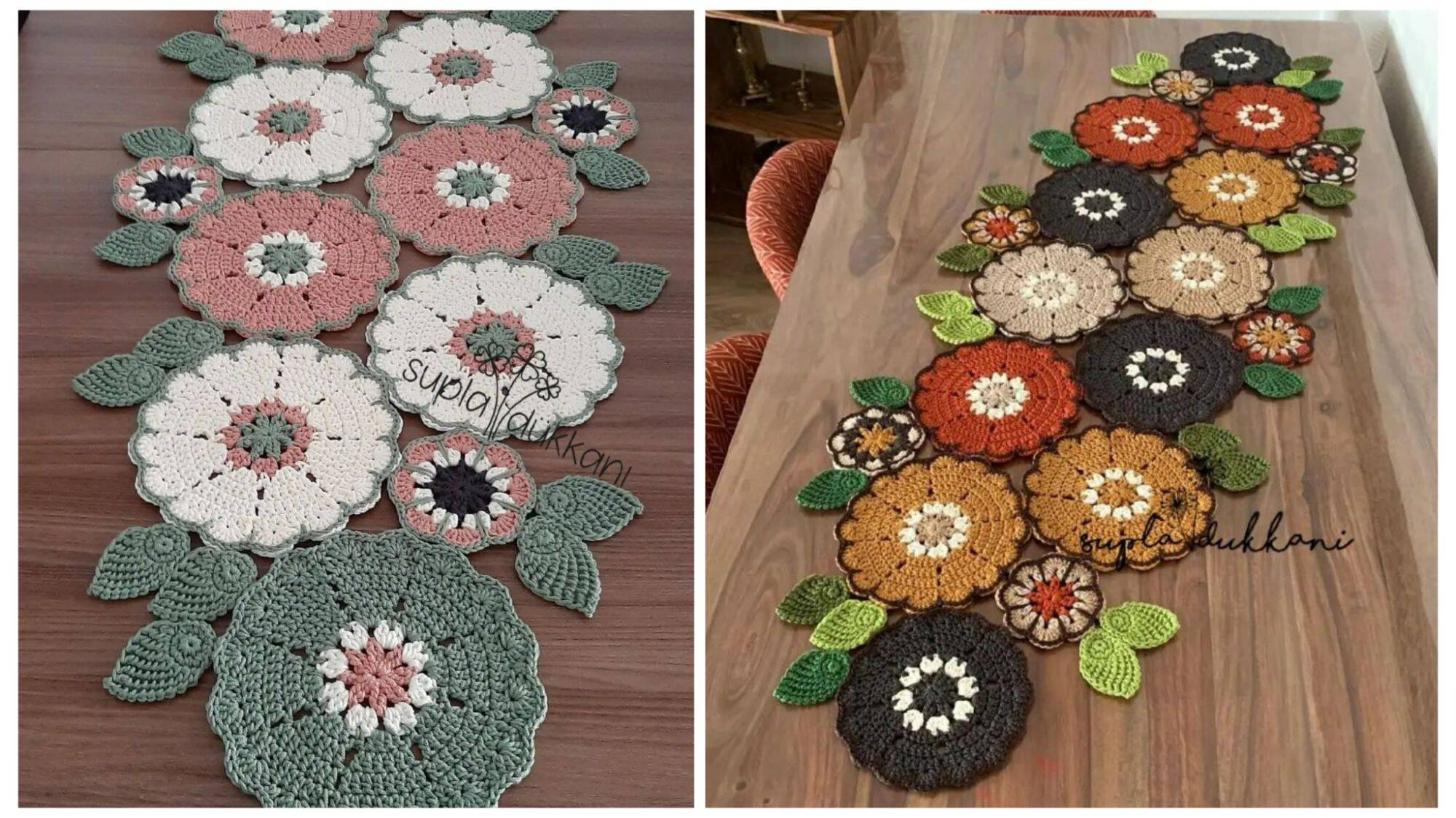 Caminho de Mesa em Crochê de Luxo: Elegância Artesanal para Transformar Sua Decoração