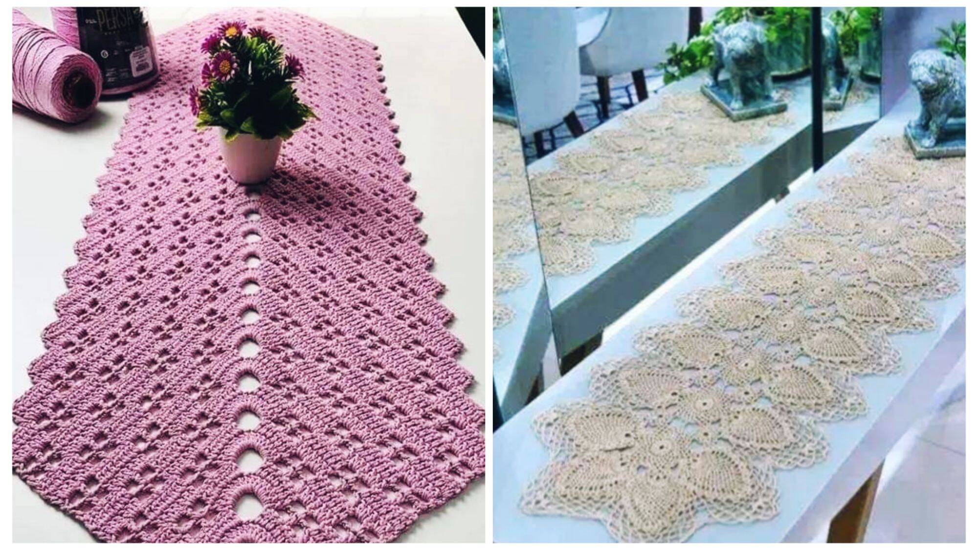 Eleve Sua Decoração com Caminhos de Mesa de Crochê: Um Toque de Luxo e Sofisticação
