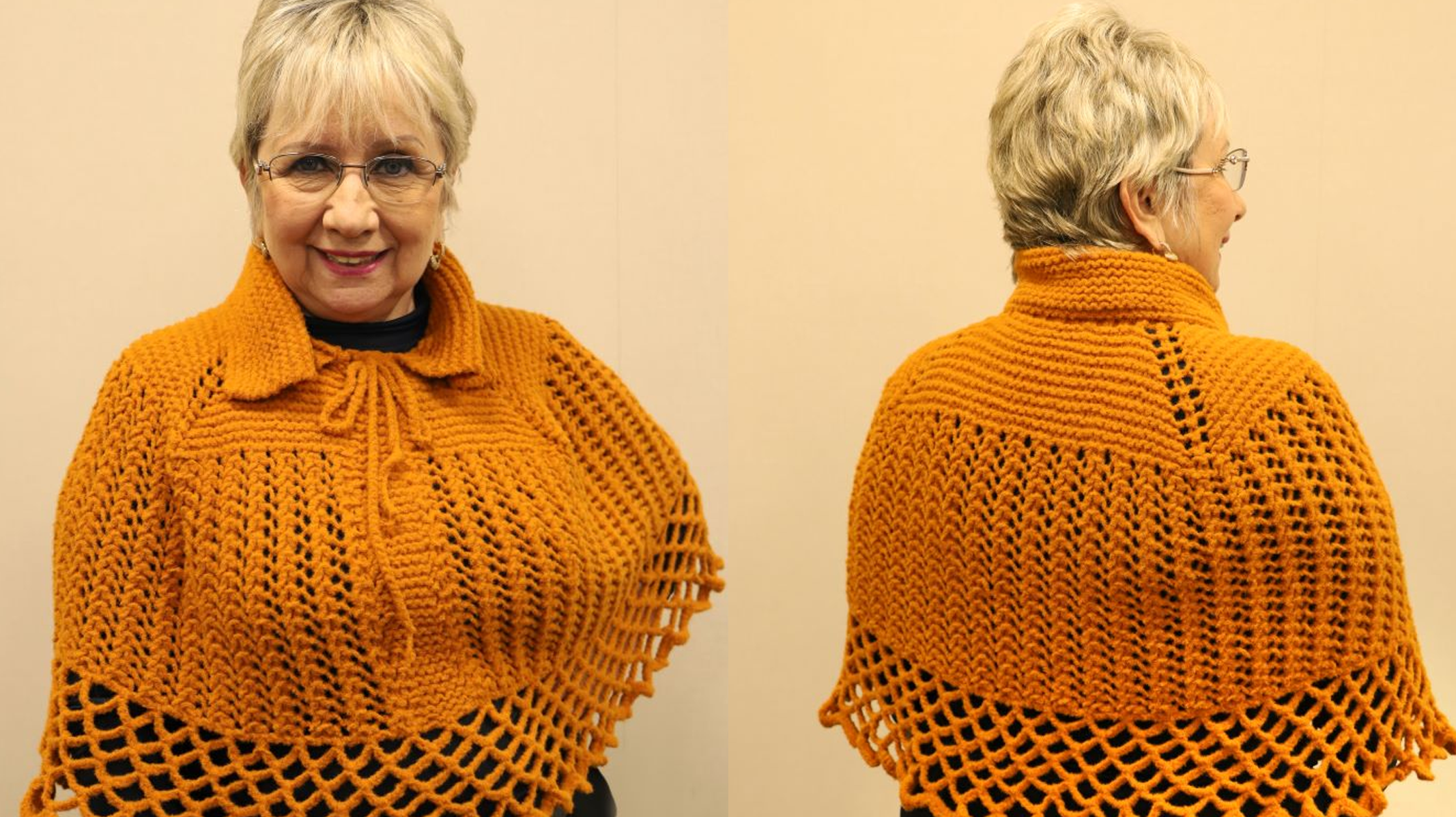 Pelerine de Crochê Mel: Charme e Delicadeza em Qualquer Estação