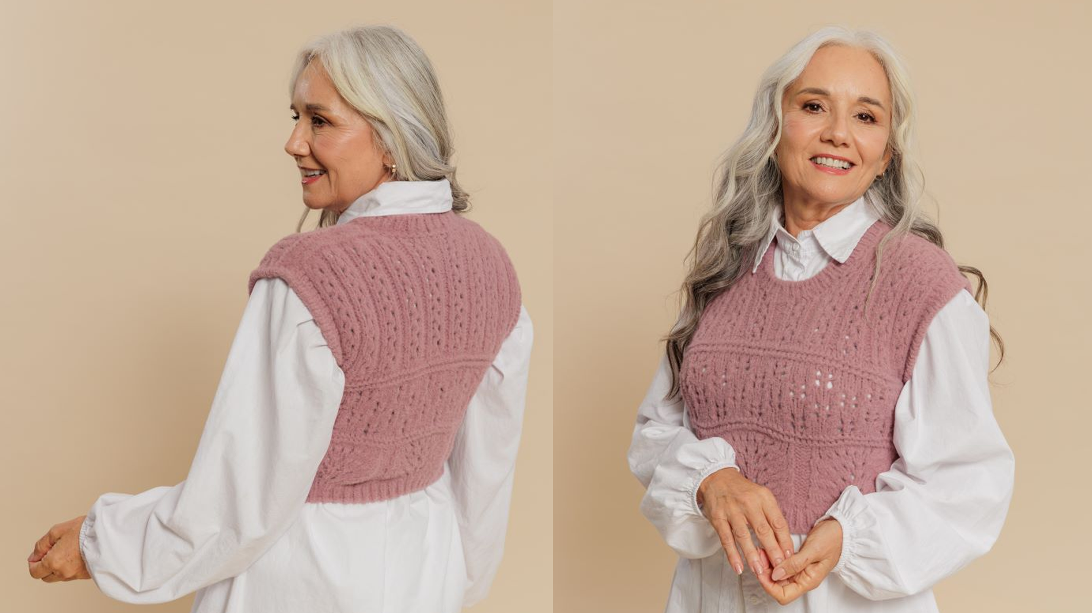 Colete Lírio em Tricô: Delicadeza e Estilo para Todas as Ocasiões