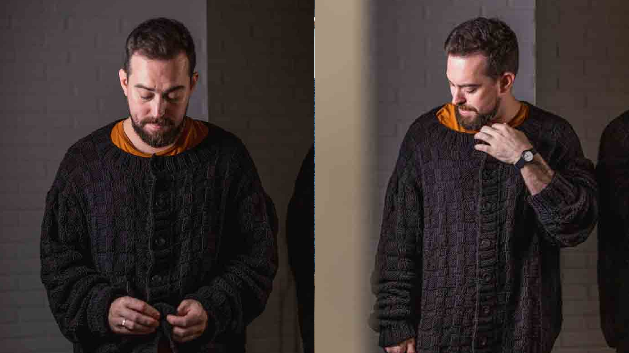Cardigã de Tricô Masculino Hobby: Conforto e Estilo para Homens Modernos