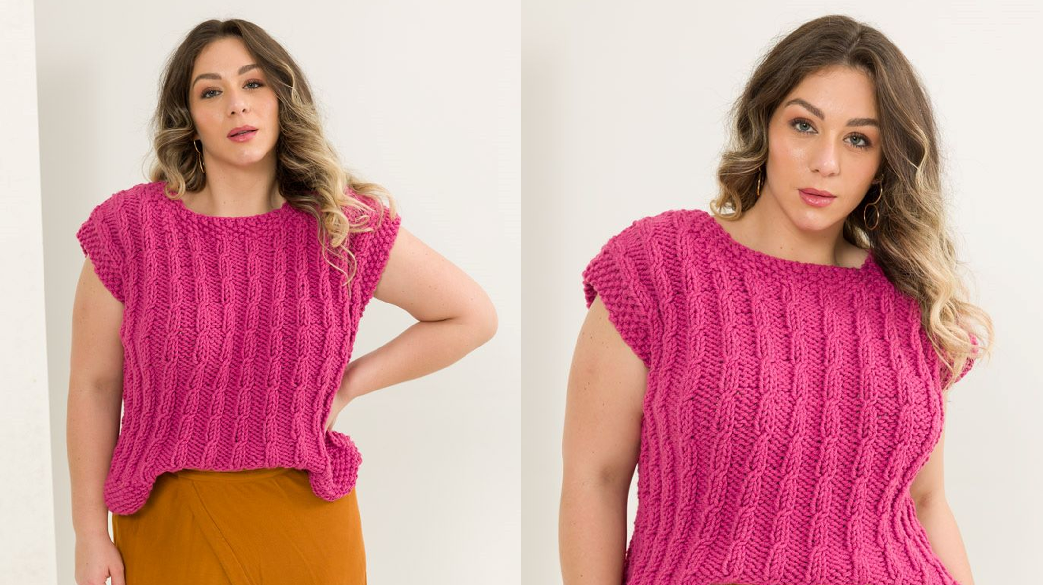 Receita Colete de Tricô Chiclete: A Peça Ideal para um Look Moderno e Versátil