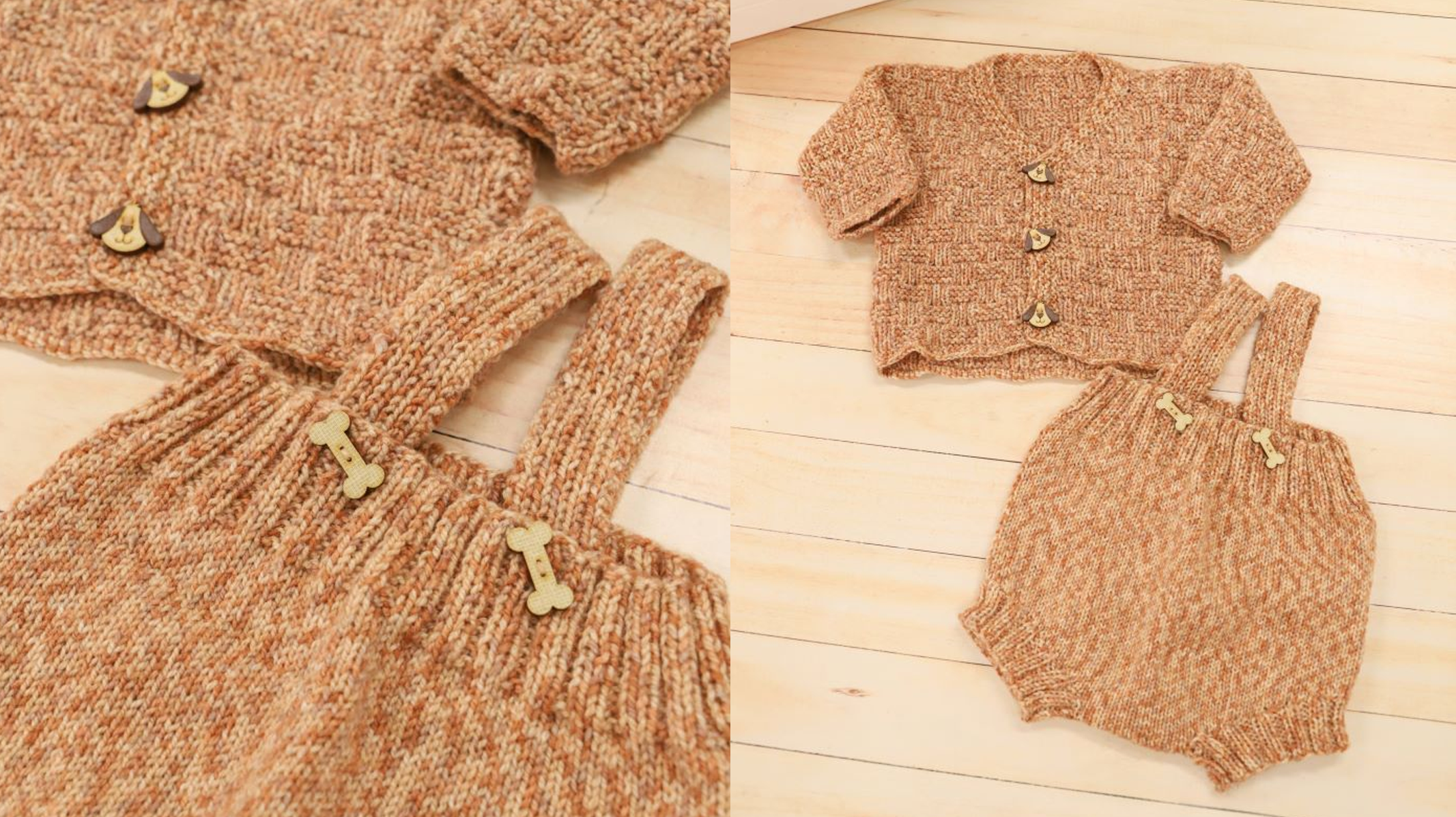 Conjunto de Tricô Infantil Gracinha: O Toque de Conforto e Estilo Para os Pequenos