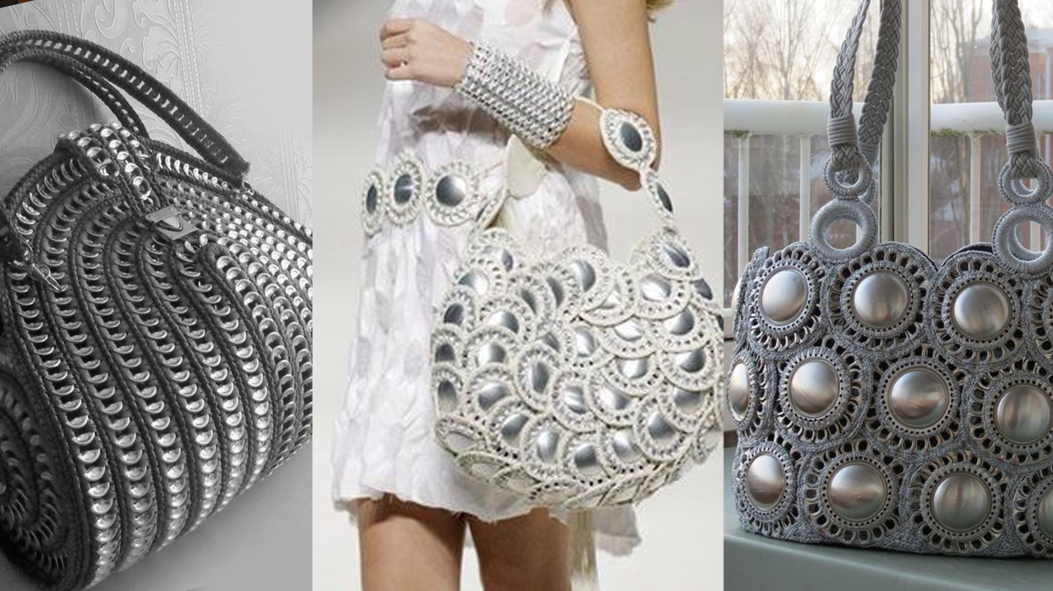 Moda & Sustentabilidade: Bolsas Feitas com Lacre de Latinha