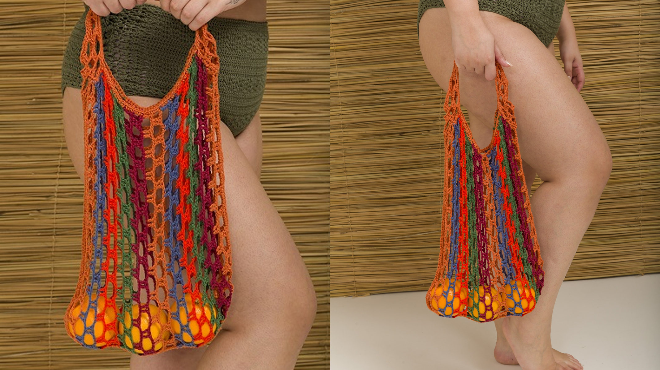 Bolsa de Crochê tipo Sacola: Elegância Artesanal para Todos os Momentos