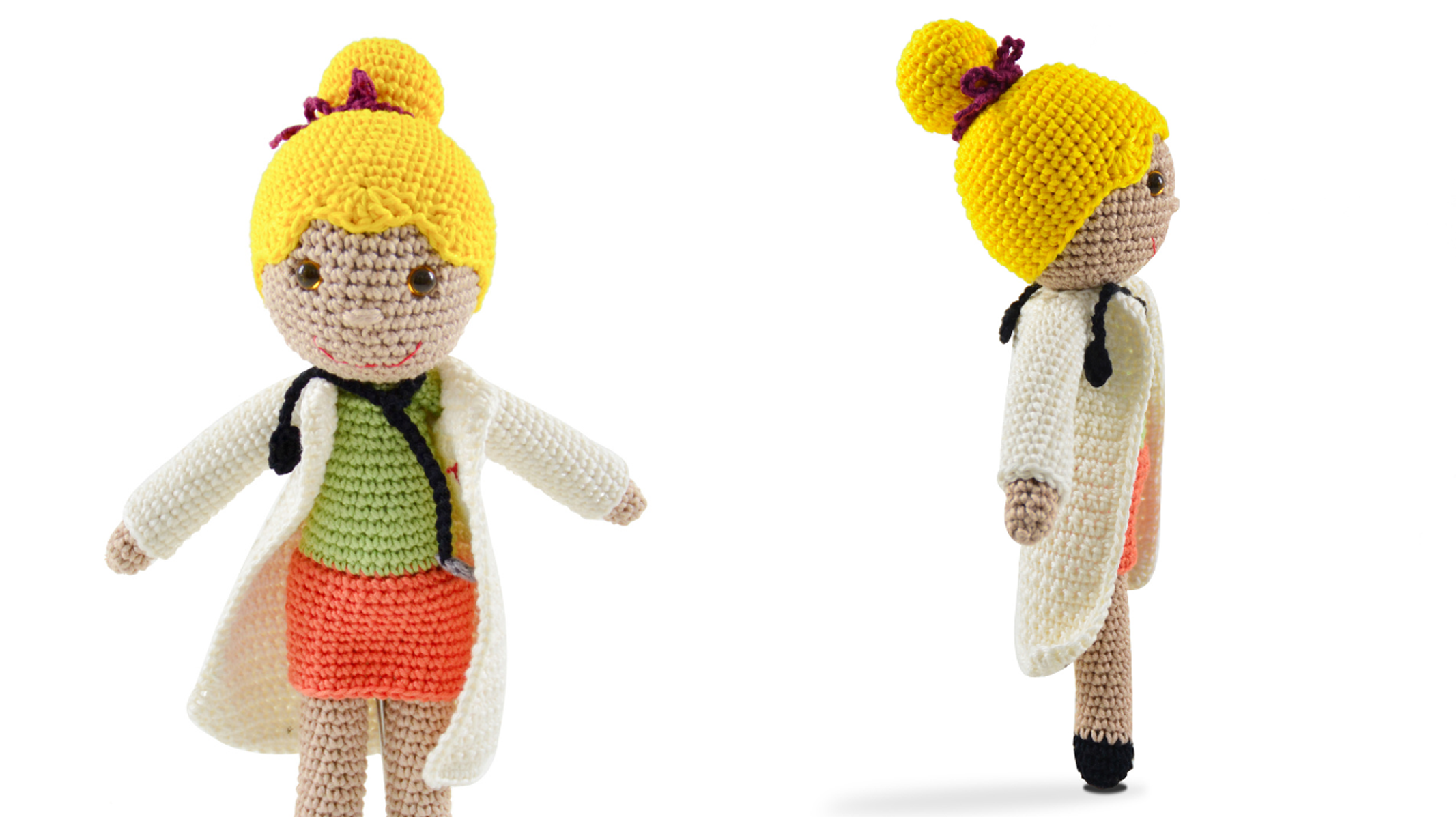 Receita Amigurumi de Crochê Boneca Médica: Um Toque de Carinho e Criatividade