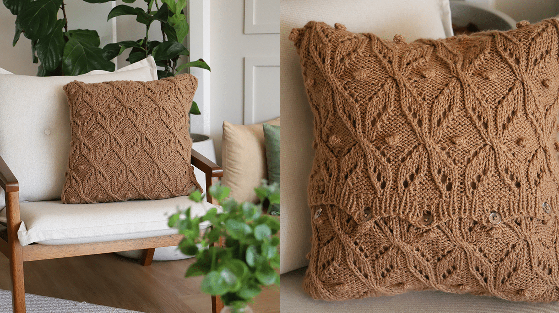 Receita Almofada de Trico  Cortiça: Elegância e Conforto para Sua Decoração