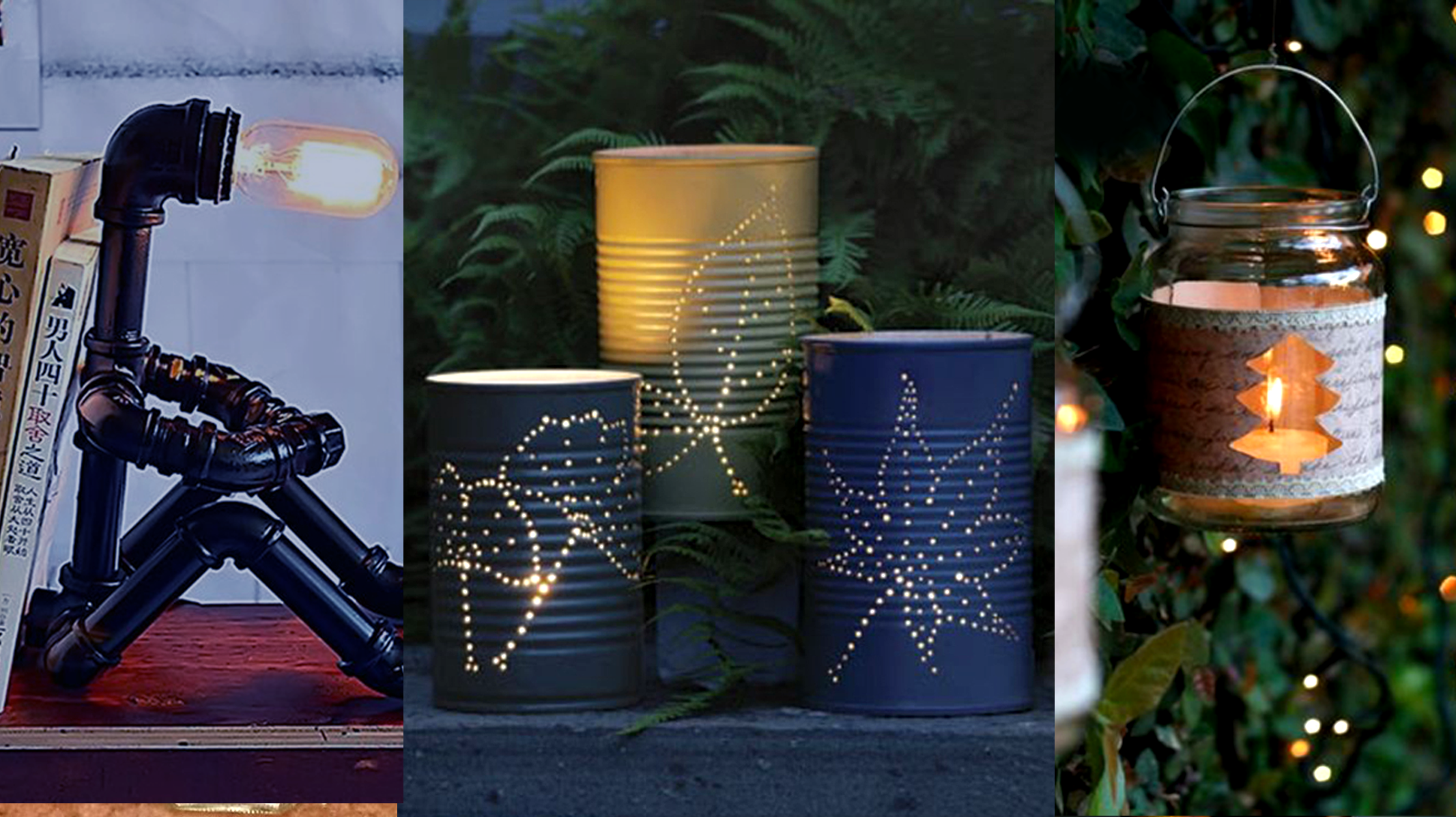 Transforme Agora sua Casa com Luminárias Criativas, Sustentáveis e Artesanal!
