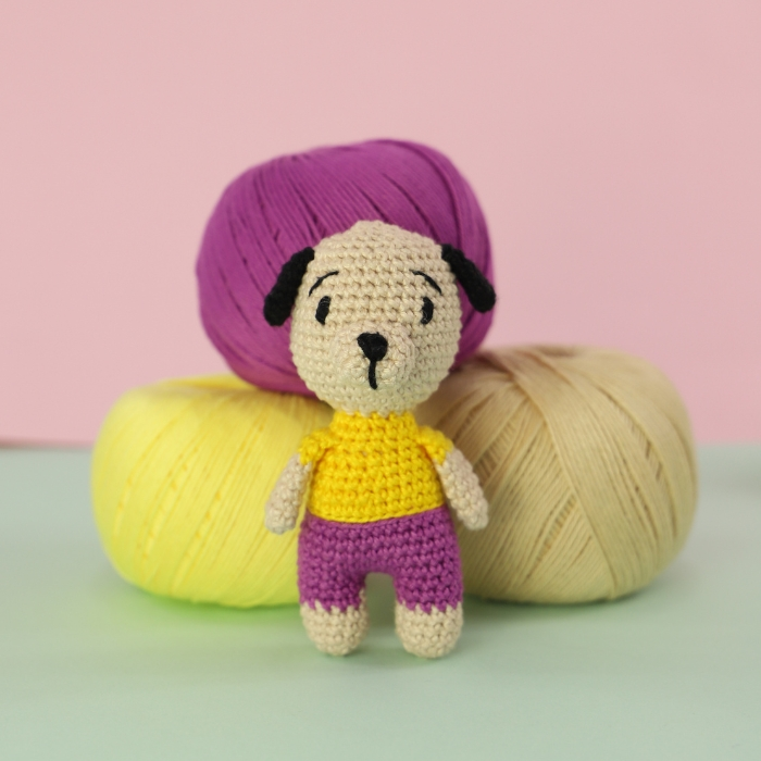 Amigurumi de Crochê Dog Dobby: O Cachorrinho que Conquista Corações