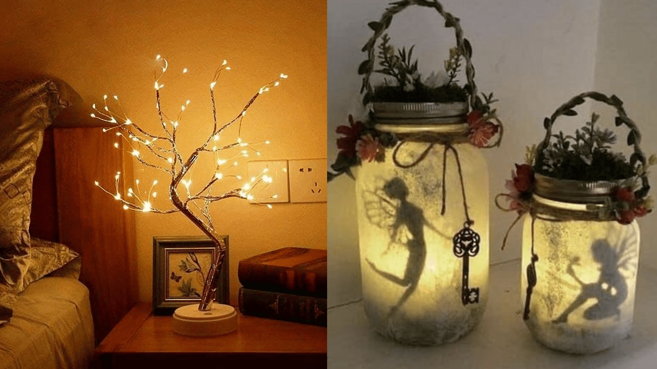 Diversas Formas e Ideias de Decorar Seu Quarto com Luzes