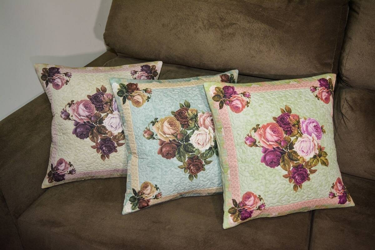 Capa de Almofadas em Patchwork: Sua Casa Mais Elegante!