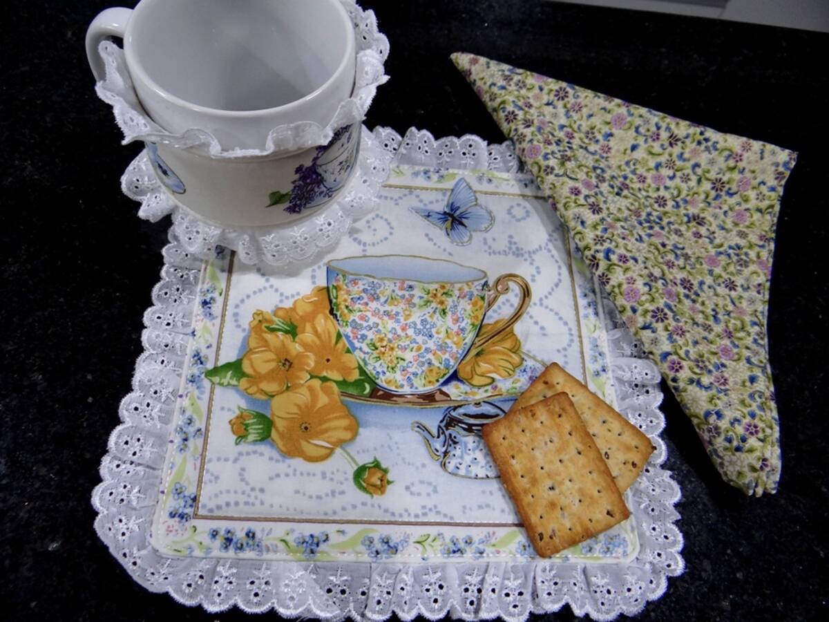 Mug Rug em Patchwork: Deixe sua Casa Mais Charmosa!