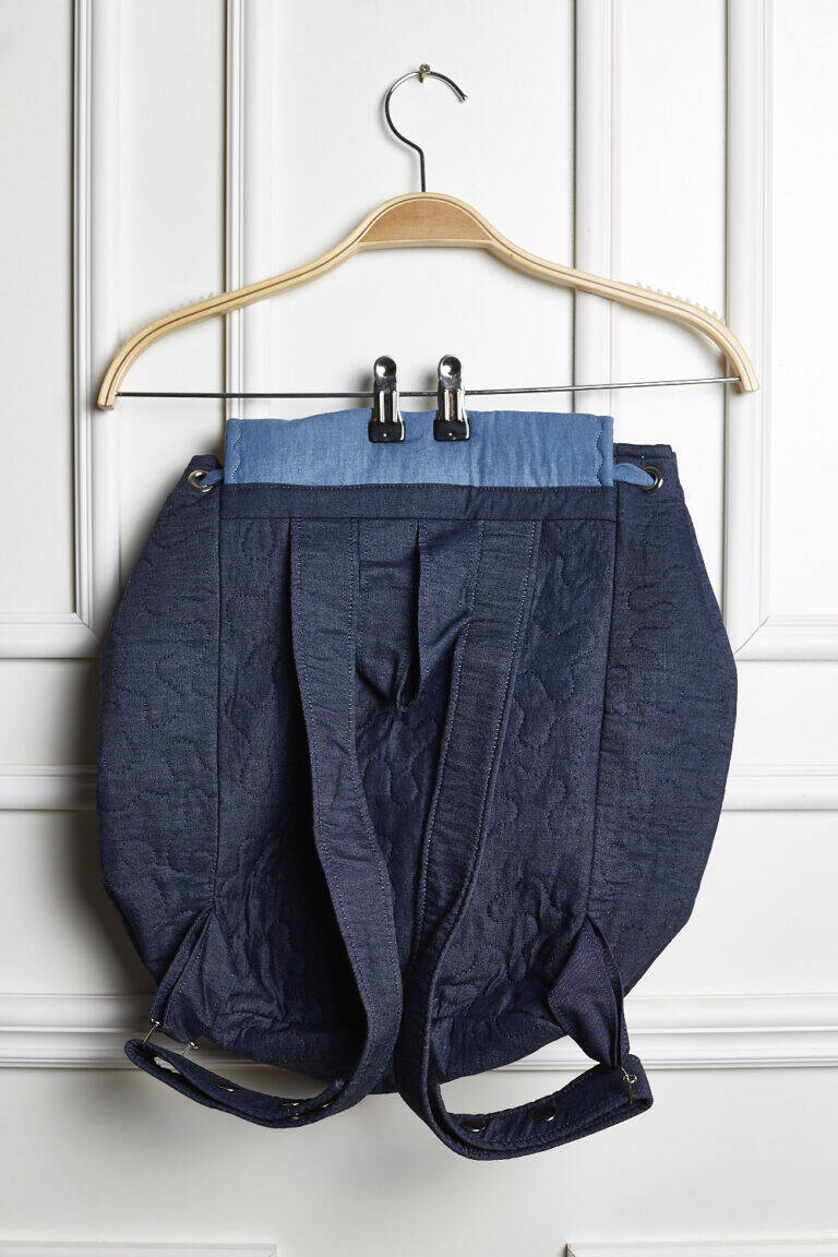 mochila jeans
