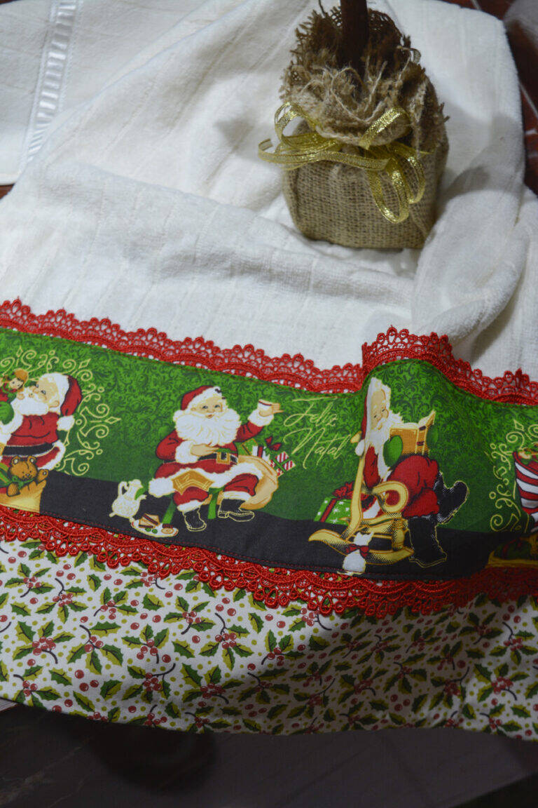 Toalhas Decorativas de Natal