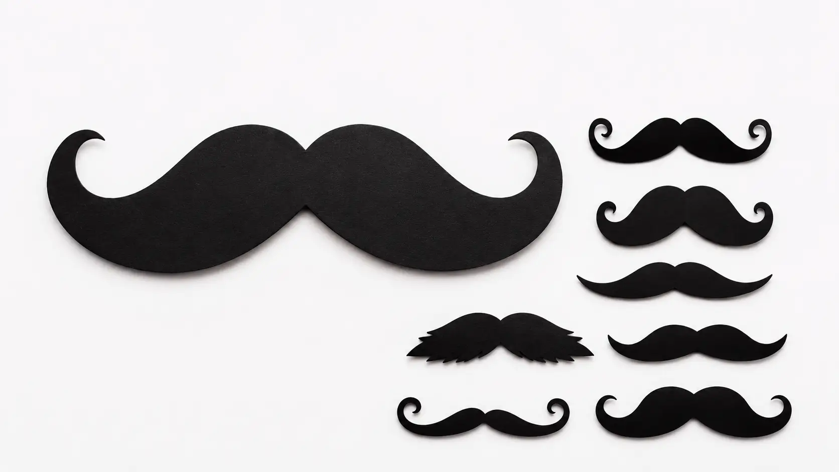 Moldes de Bigodes: Imprima , Crie Diversos Projetos Criativos e Frases para Redes Sociais
