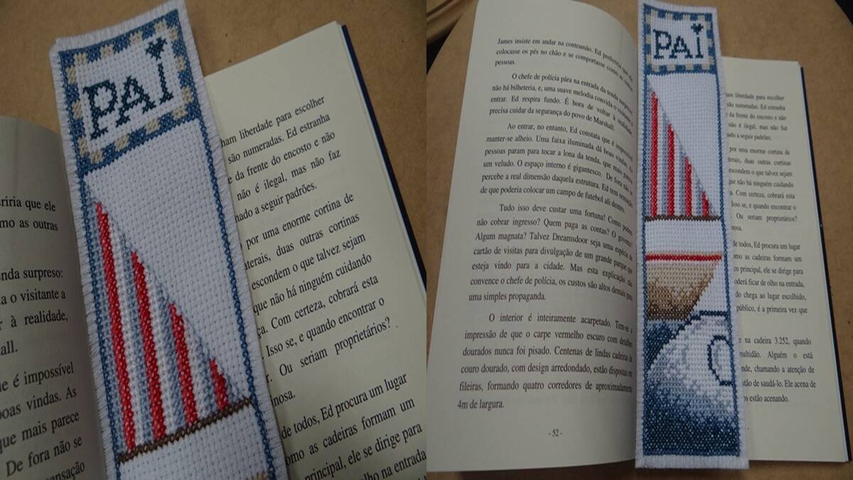 Marcador de Páginas Bordado: Aprenda a Fazer o Seu!