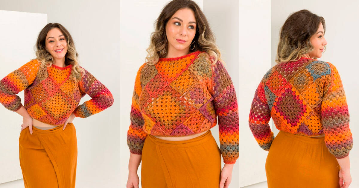 Cropped de Crochê: Veja Como Fazer com Gráficos e Passos