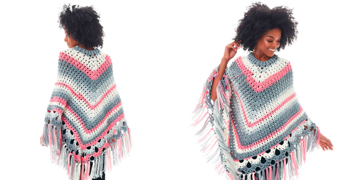 Faça um Lindo Poncho de Crochê: Padrões, Materiais e Dicas
