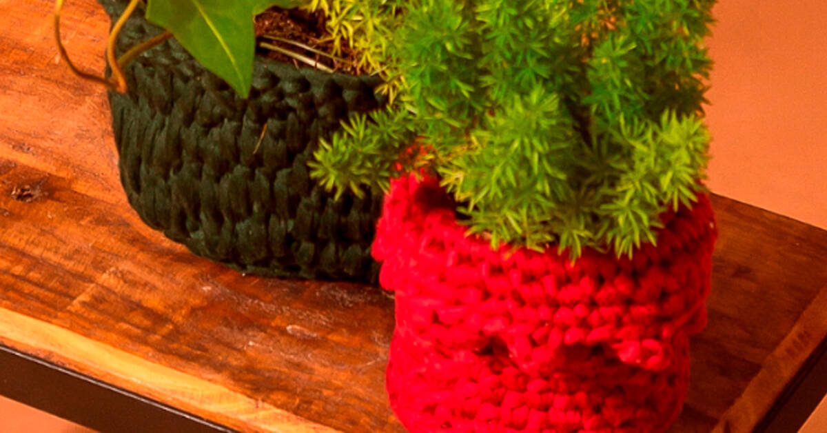 Cachepôs de Crochê: Organize e Embeleze Qualquer Ambiente