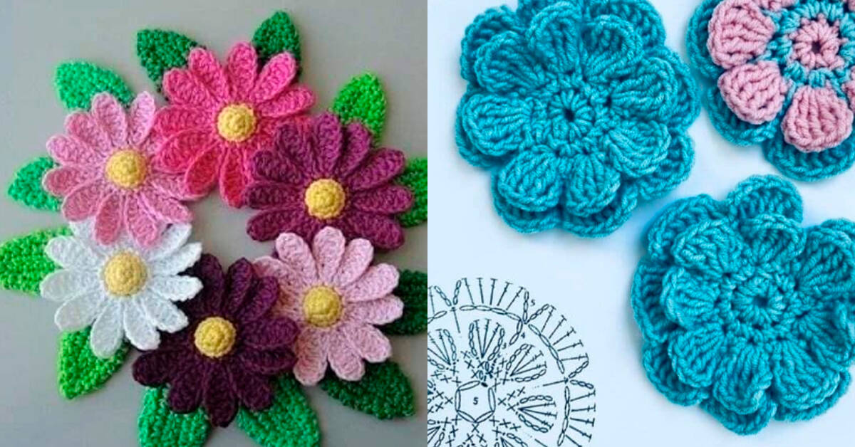 Flores de Crochê para Aplicação: Dicas para Criar e Lucrar