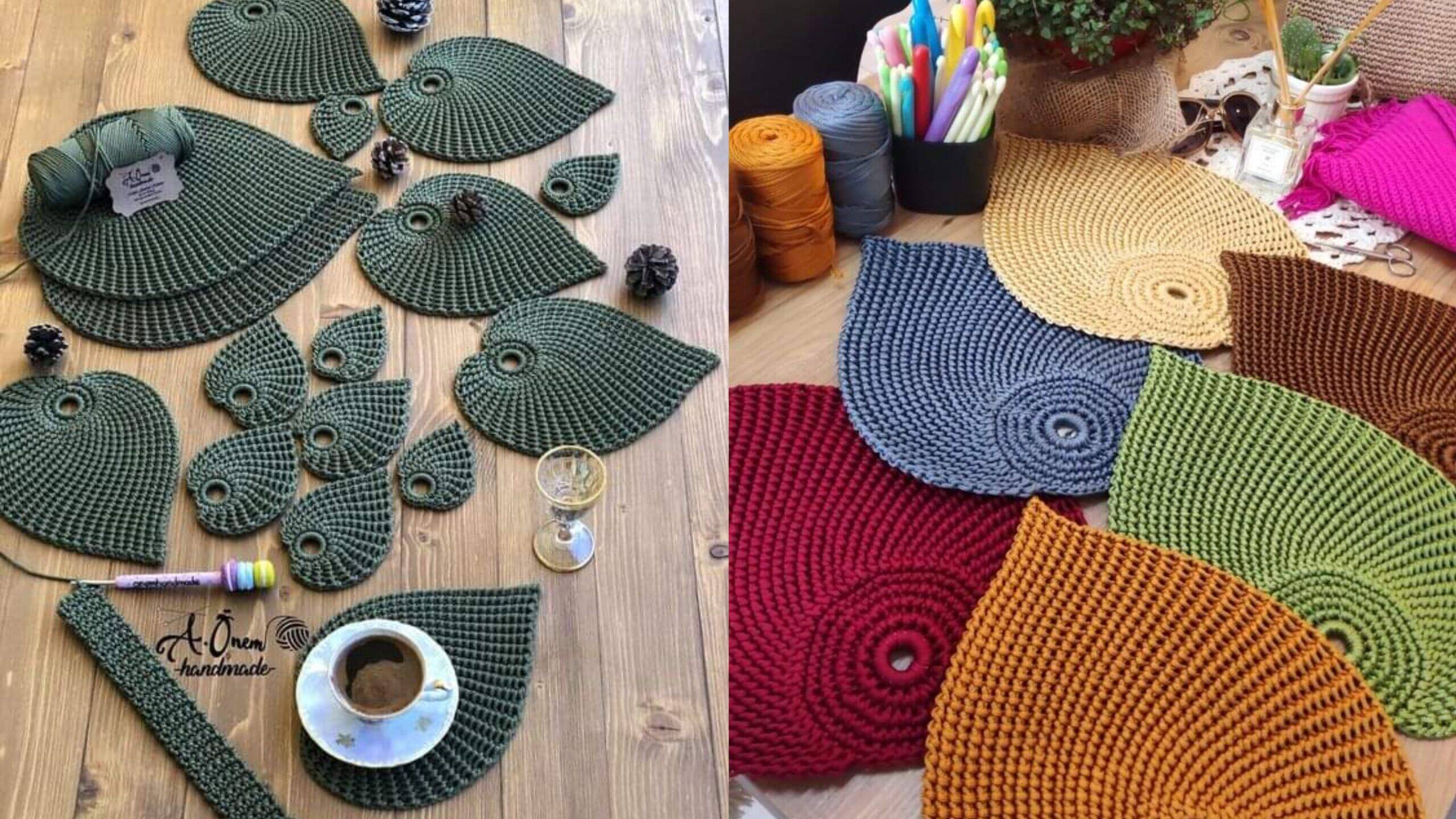 DIY Crochê Moderno para Mesa Posta: Inspire-se com Crochê Tunisiano e Tradicional