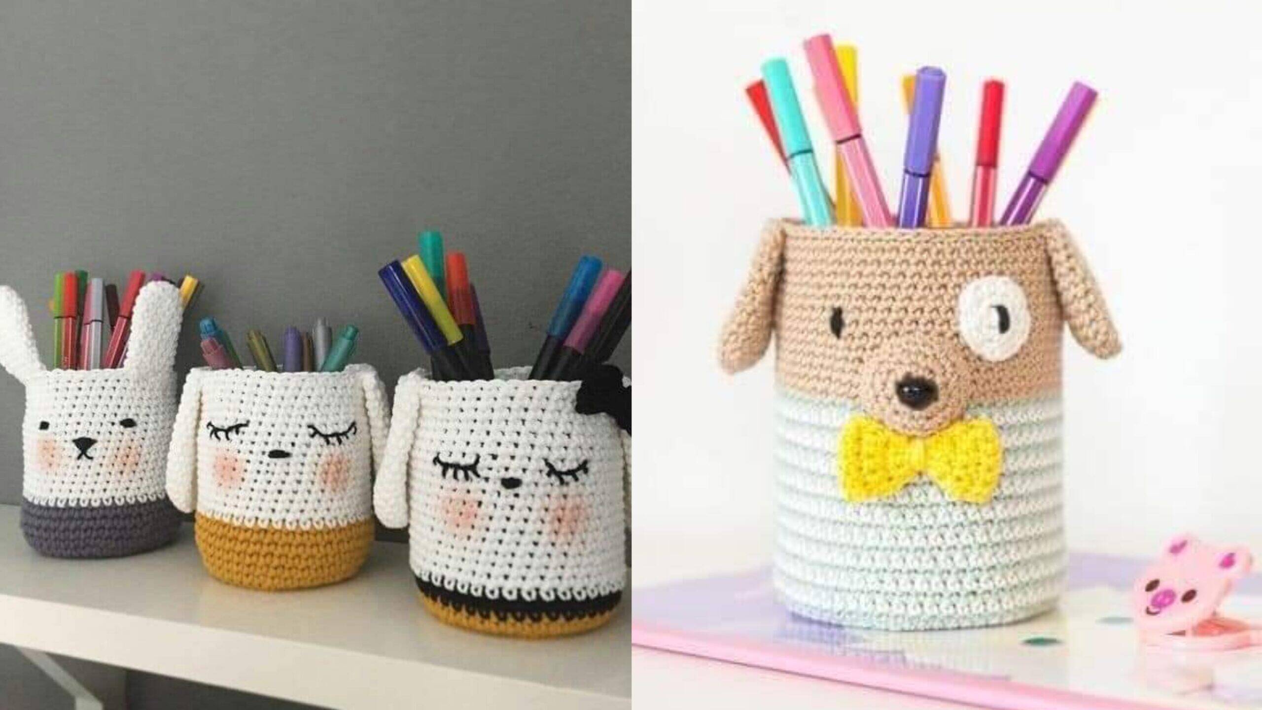 Organizadores em Crochê: Funcionalidade e Estilo Artesanal