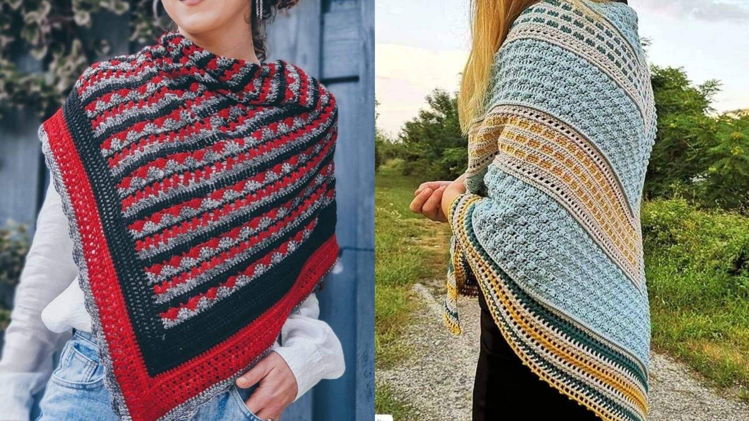 Transforme Seu Visual com Xales e Lenços de Crochê com Passo a Passo