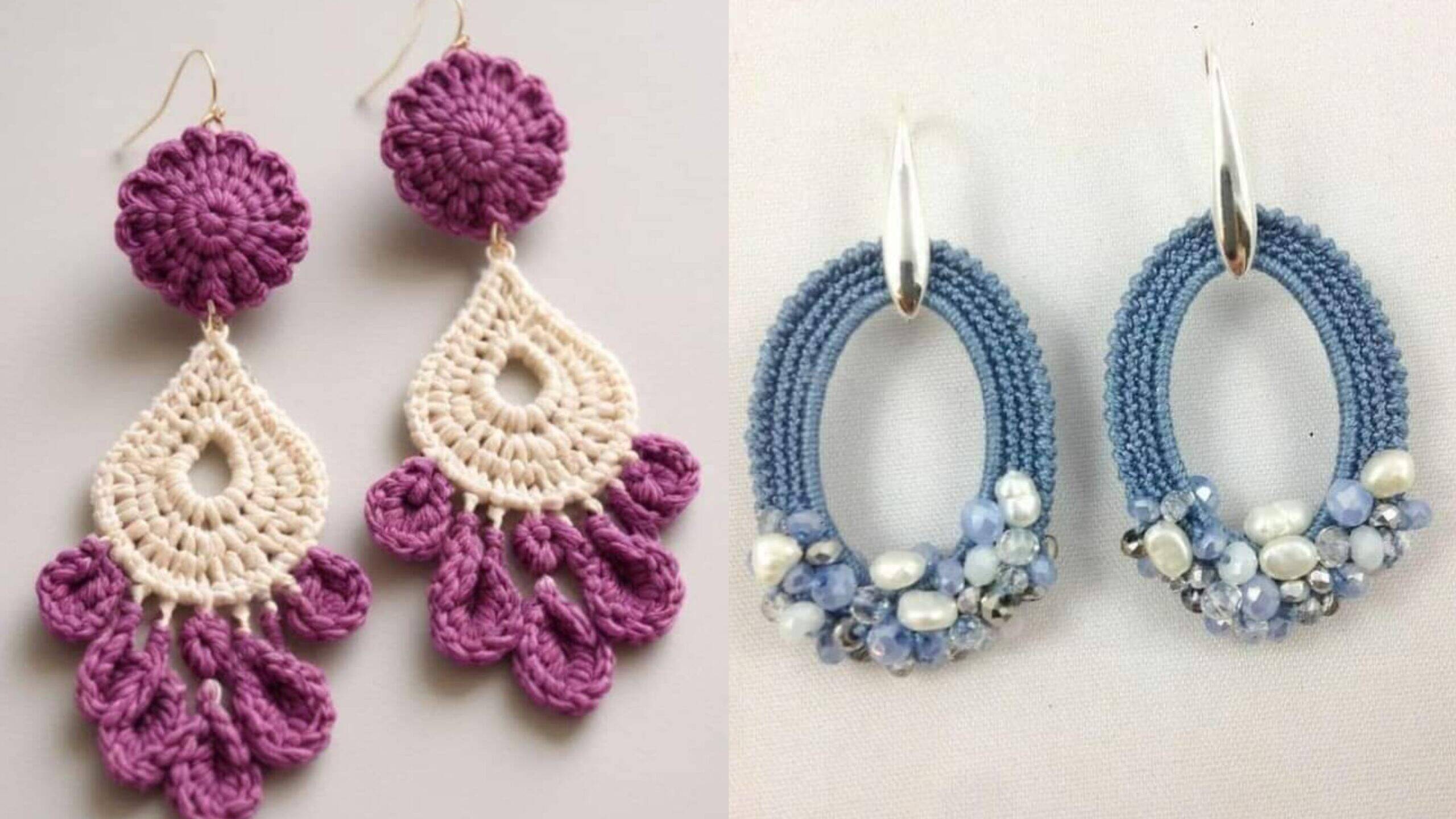 Brincos de Crochê: Elegância Artesanal em Pequenos Detalhes