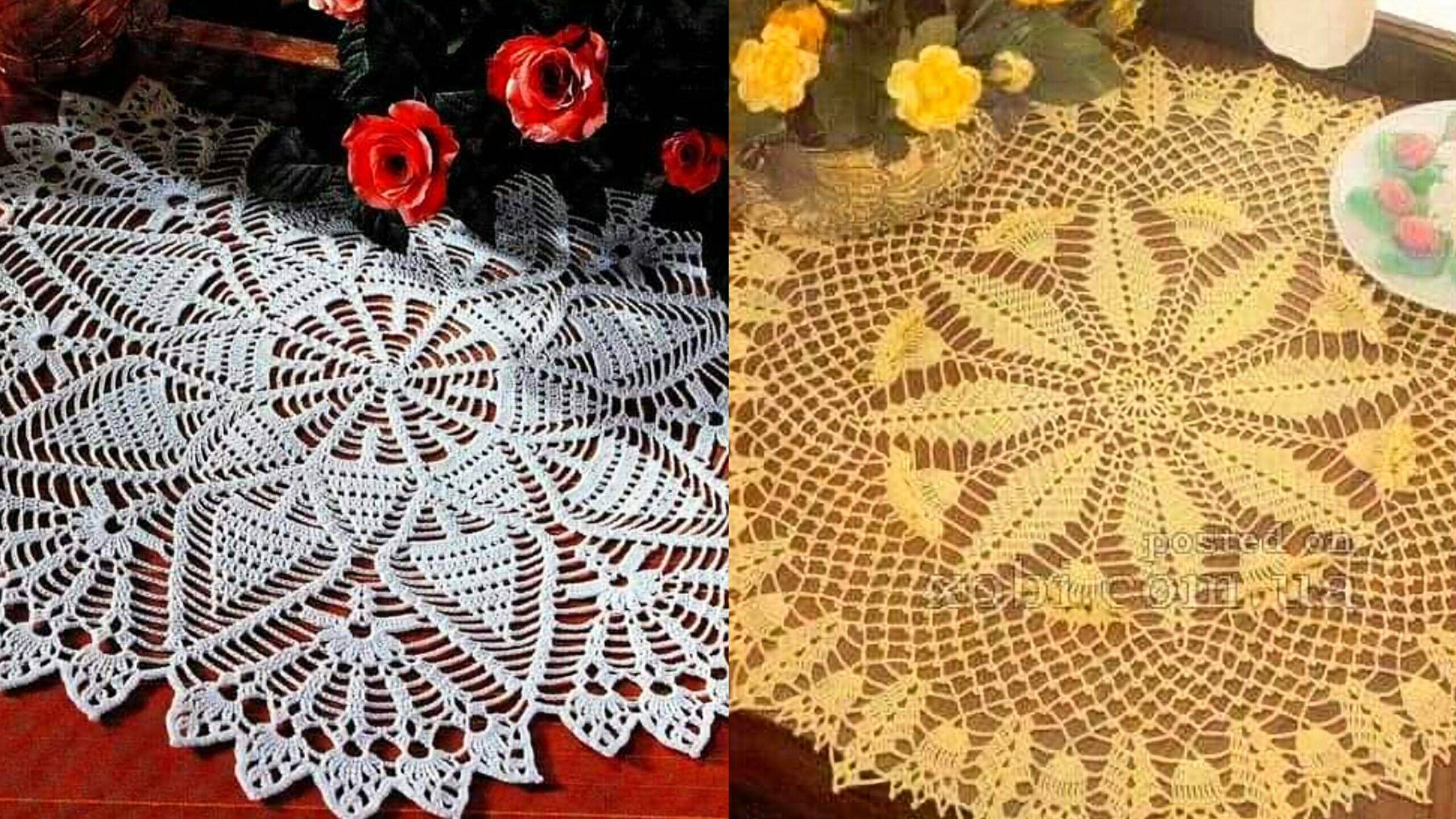 DIY: Centros de Mesa em Crochê para Qualquer Estilo de Decoração