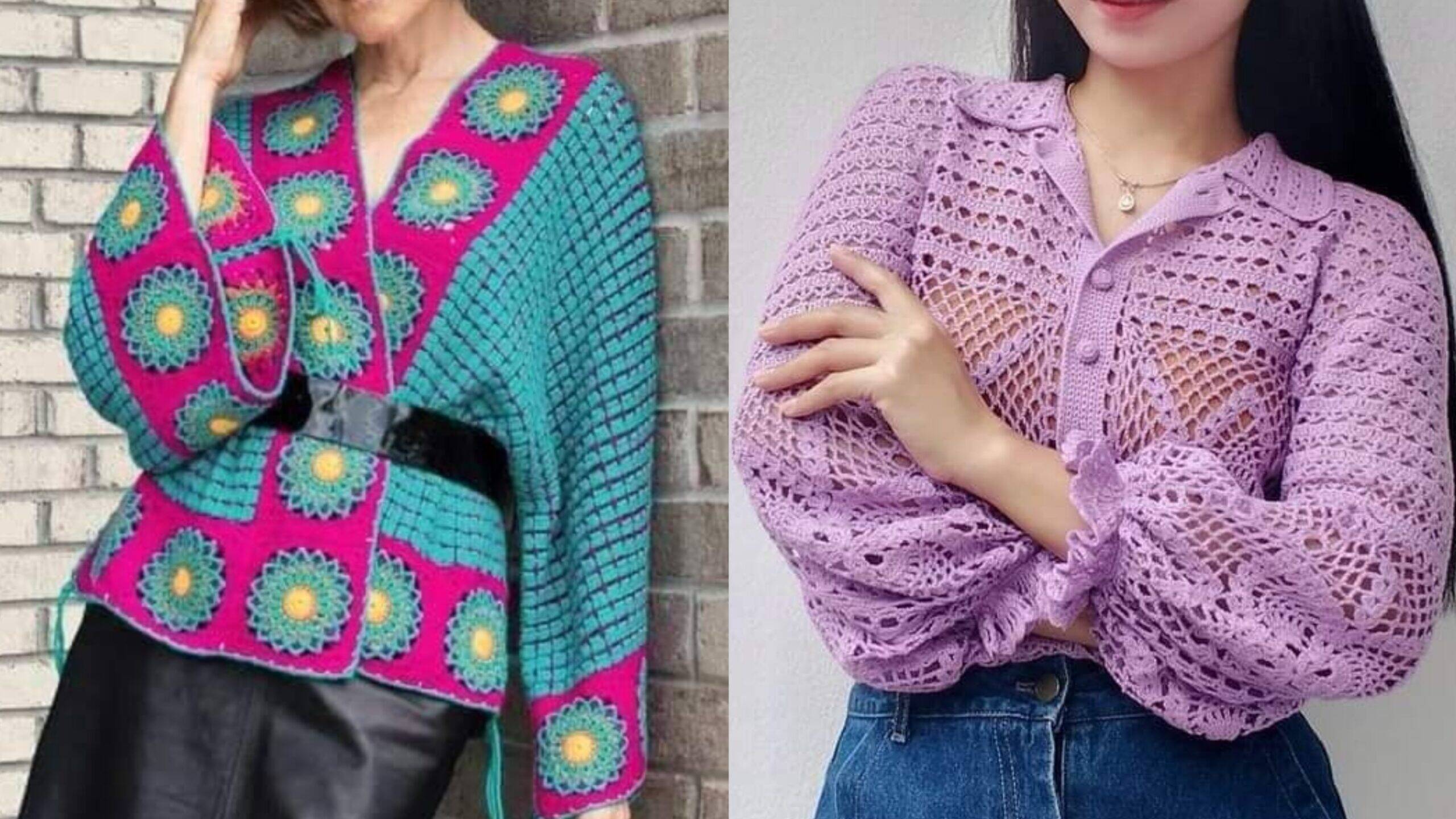 Crochê de Luxo: 11 Modelos Encantadores com Squares e Gráficos para Inspirar sua Criatividade