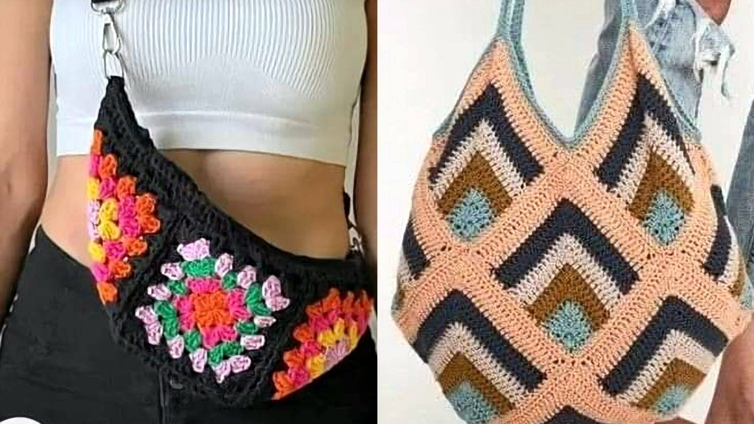 Guia Completo de Bolsas de Crochê para Iniciantes: Crie Suas Próprias Peças