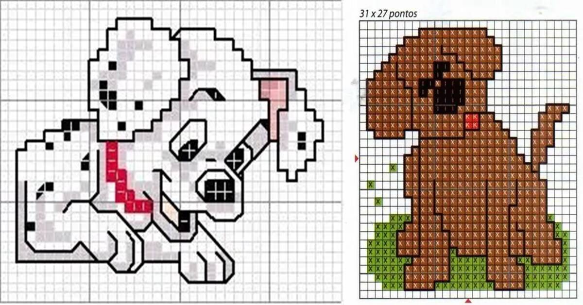 Cachorrinhos em Ponto Cruz: Um Guia Completo para Artesanato