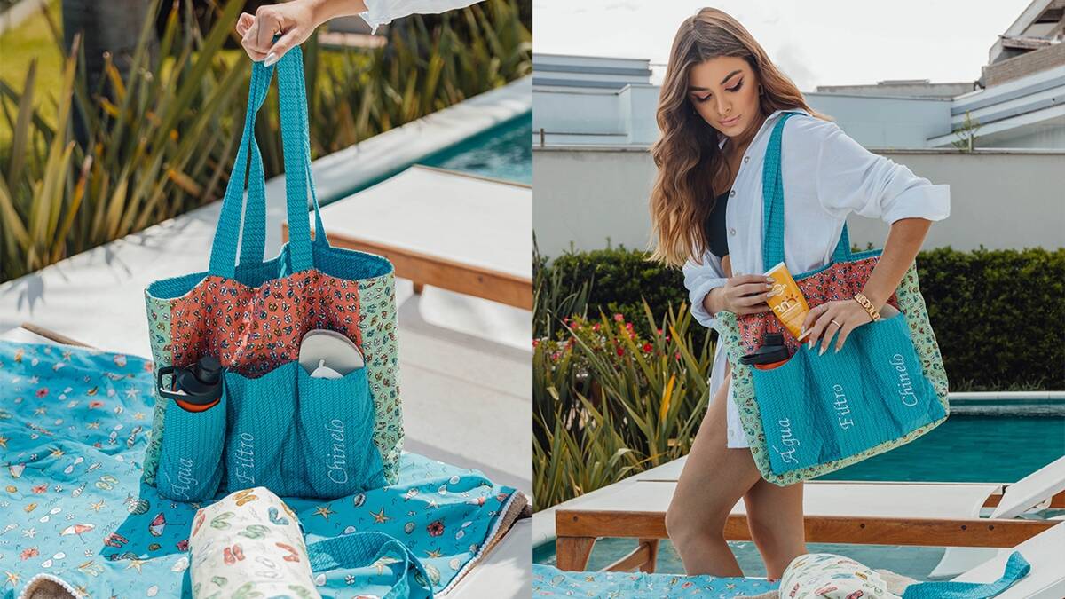 Bolsa de Praia em Patchwork: Crie a Sua com este Passo a Passo