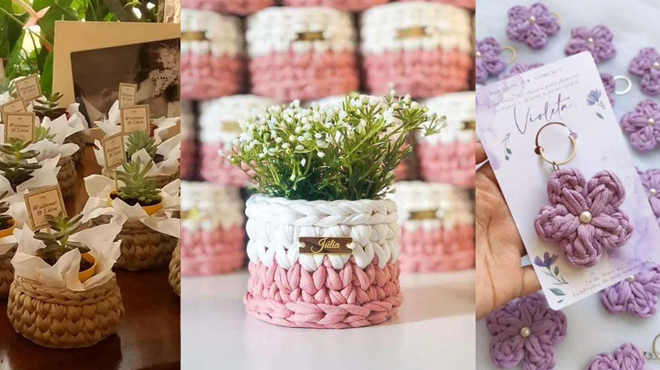 Lembrancinhas de Dia das Mães em Crochê: Delicadeza que Encanta