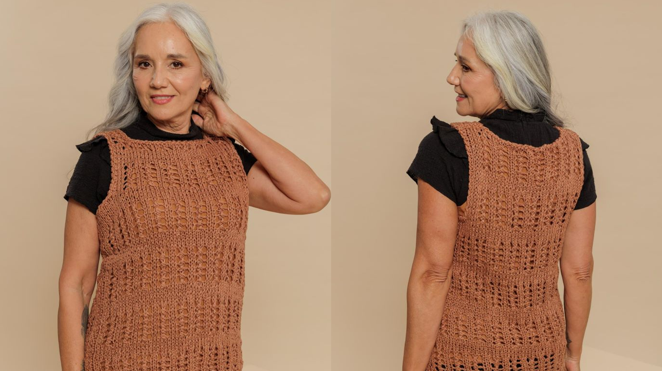 Blusa de Crochê e Tricô Castor: Elegância e Conforto para Todas as Ocasiões