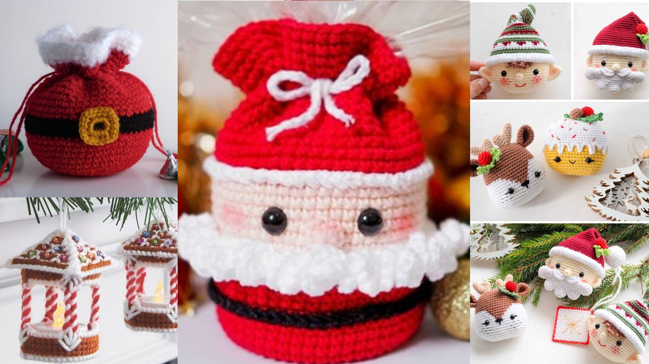 Confira 15 Ideias de Lindas Lembrancinhas de Crochê para o Natal!