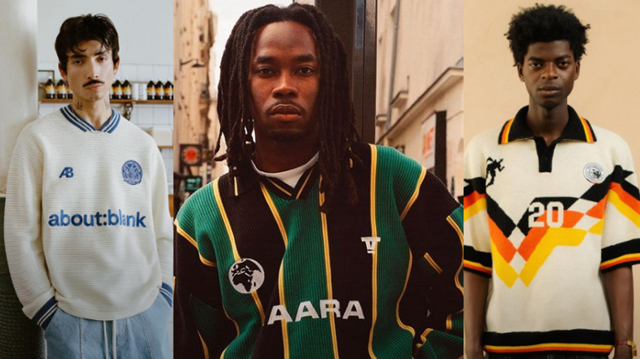 Camisas de Tricô Inspiradas nos Uniformes de Futebol: Estilo e Conforto para Torcedores que Sentem Frio!