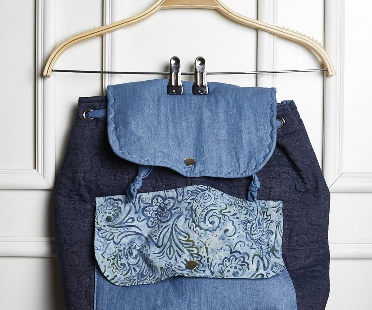 Mochila Jeans em Patchwork: Guia Completo Passo a Passo