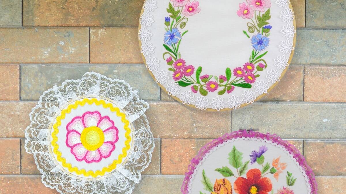 Aprenda a Fazer Lindos e Elegantes Bastidores Bordados!