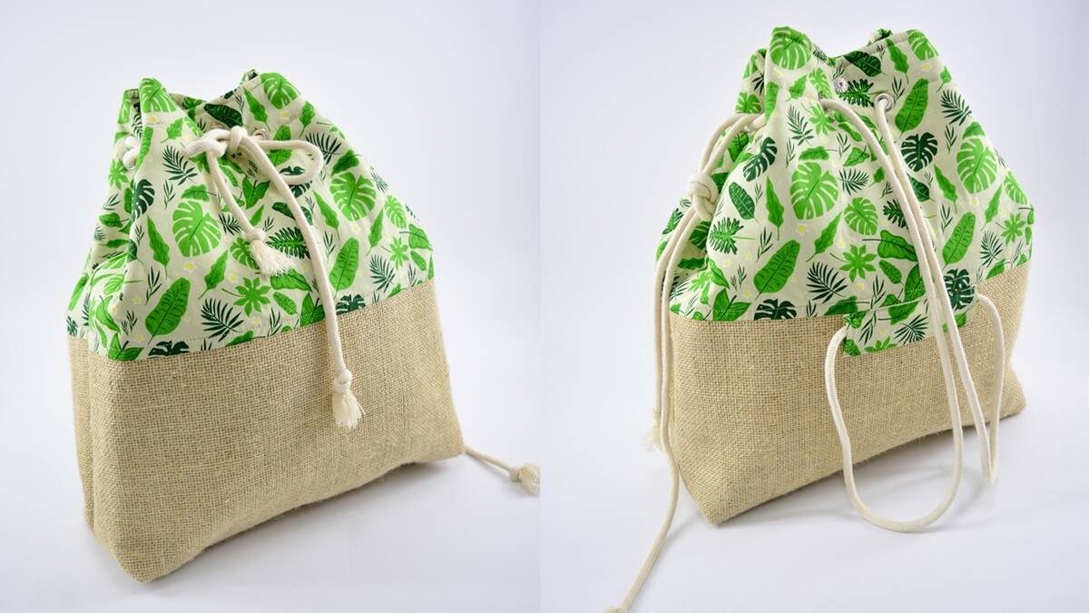 Bolsa de Juta em Patchwork: Aprenda a Fazer a Sua!