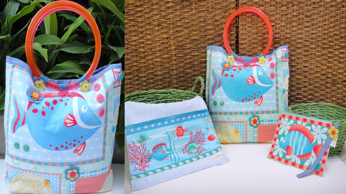 Bolsa de Praia – Kit Fundo do Mar em Patchwork: Guia Completo